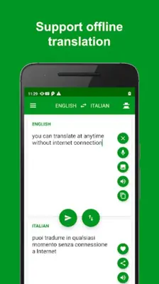 Italian - English Translator android App screenshot 5