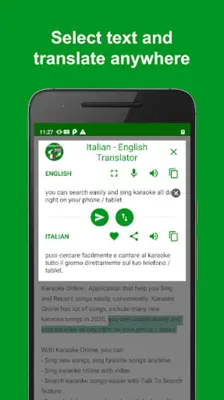 Italian - English Translator android App screenshot 6